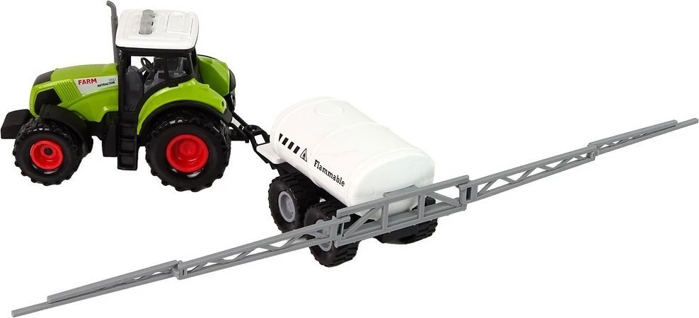 Traktorius su priekaba Lean Toys