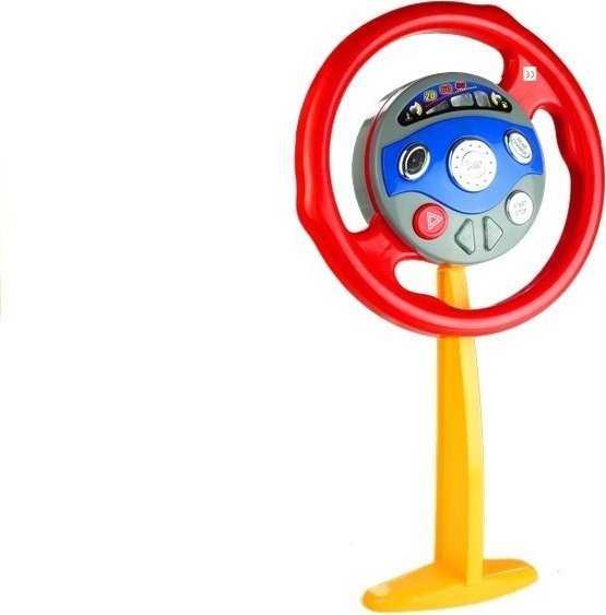 Lean Toys „LeanToys“ vairo simuliatorius automobiliui su tikrais garsais