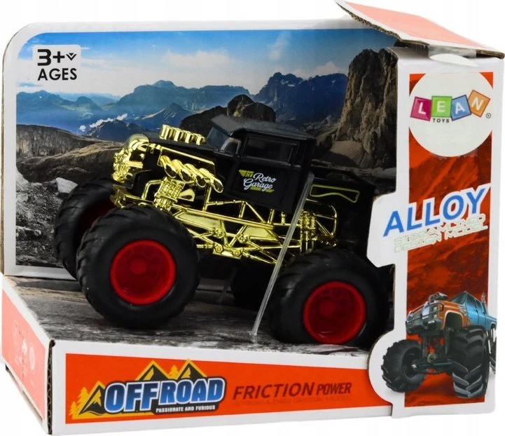 Lean Toys Visureigis su trinties pavara, juodas