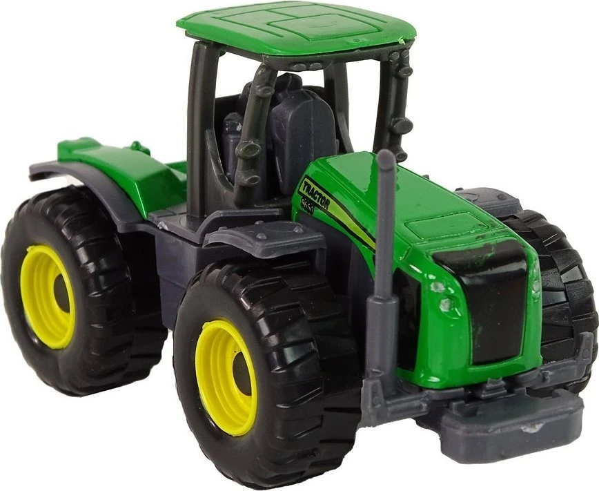 Lean Toys Žemės ūkio traktorius SunQtoys, žalias