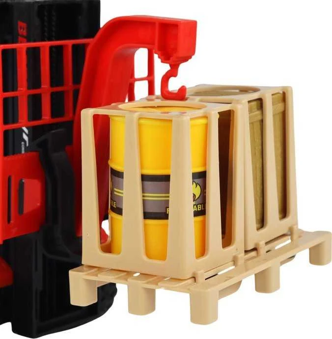 Lean Toys Žaislinis šakinis krautuvas, 1:16