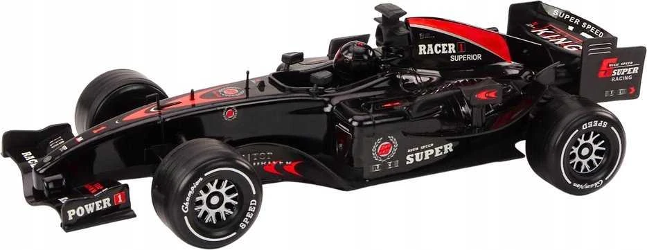 Lean Toys Mašinėlė Racer Sports Car F1 Driven 1:10 Juodas Sounds