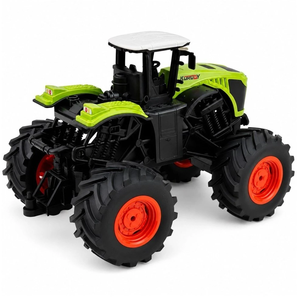Lean Toys RC traktorius 1:16