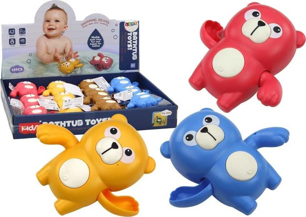 Vonios žaislas Meškiukas Lean Toys, 1 vnt.