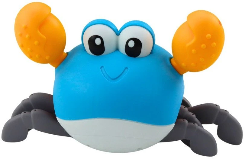 Lean Toys Vonios žaislas - mėlynas užsukamas krabas