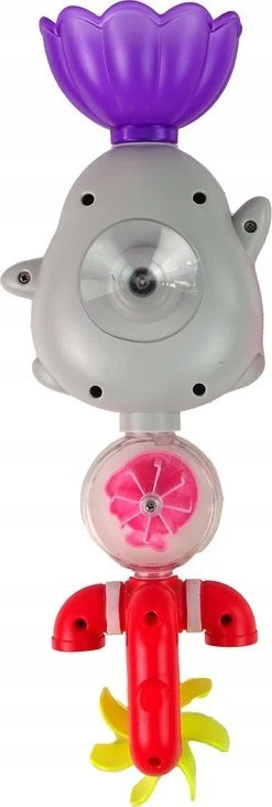 Vandens žaislas vaikams Lean Toys su pingvinu ir gėle
