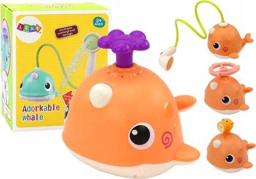 Vonios žaislas Banginis Lean Toys