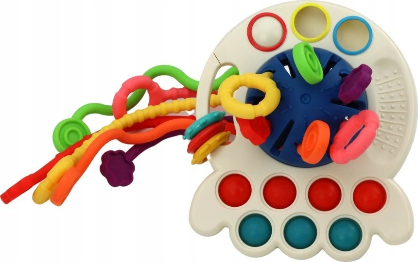 Zabawka Spalvingas sensorinis žaislas kūdikiams Lean Toys