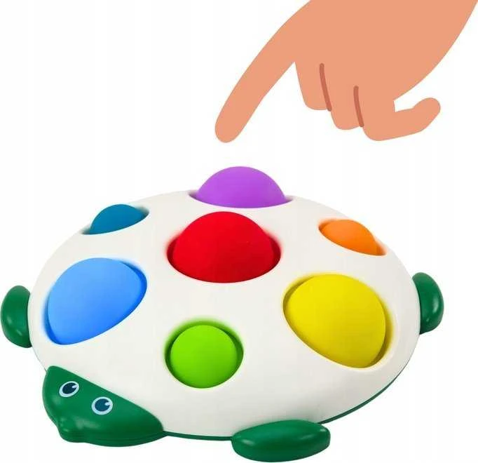 Lean Toys Sensorinis žaislas vėžlys vaikams