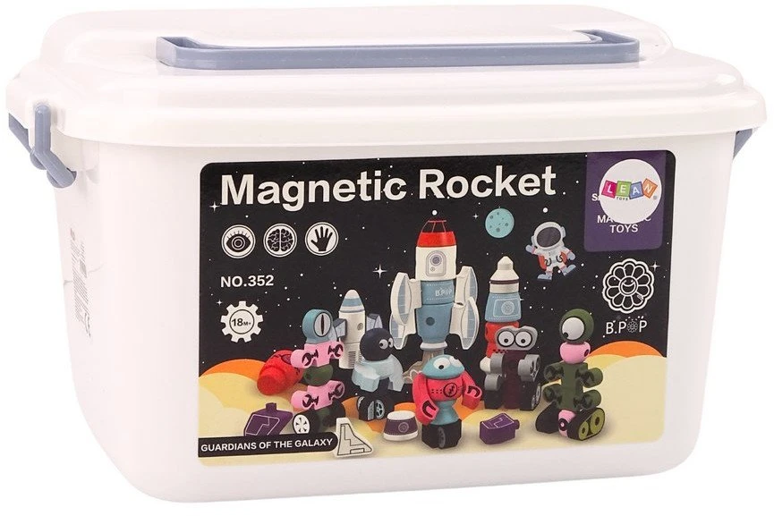 Lean Toys Konstruktoriaus figūrėlių rinkinys, 56 vnt.