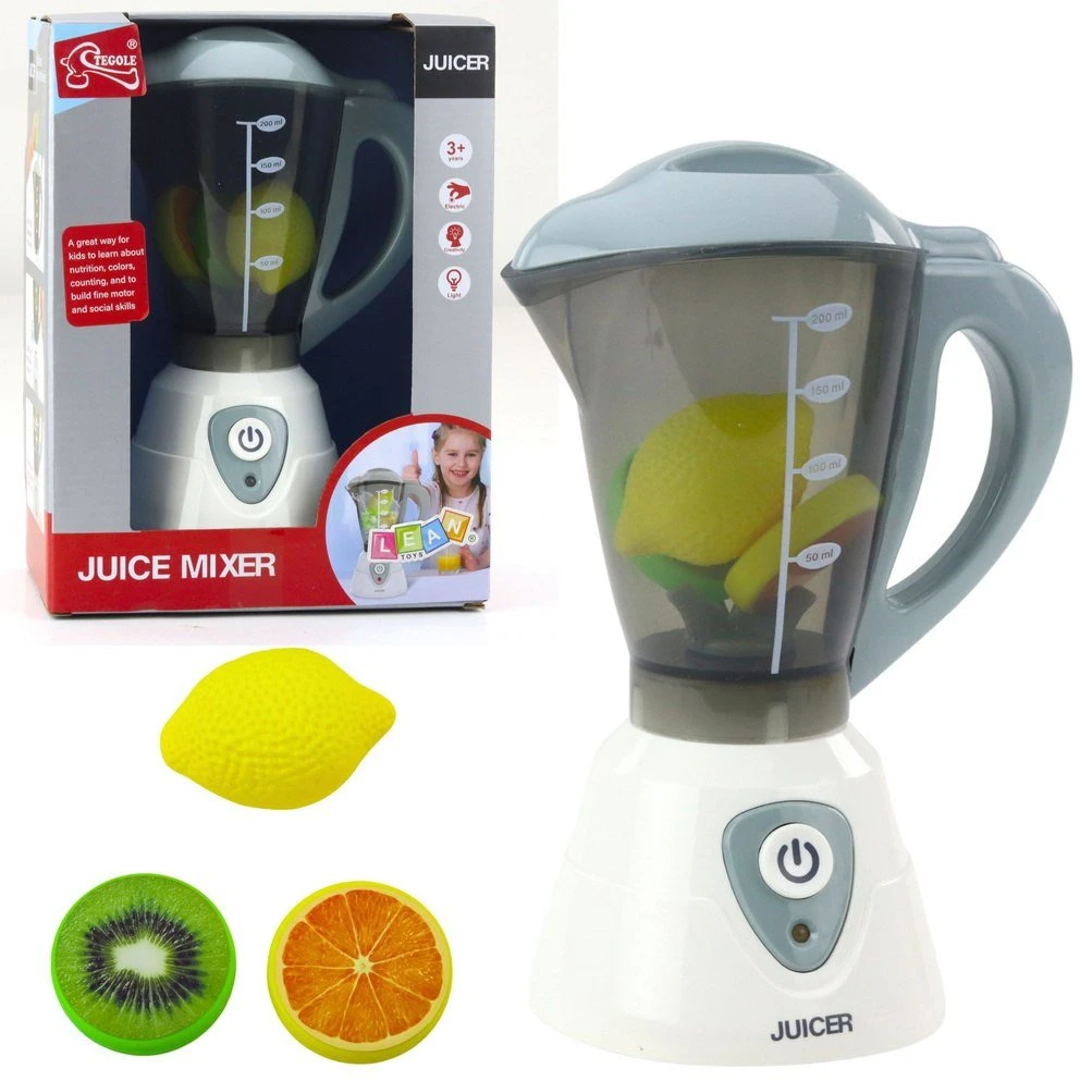 Lean Toys Žaislinis virtuvinis mikseris su šviesomis ir garsais
