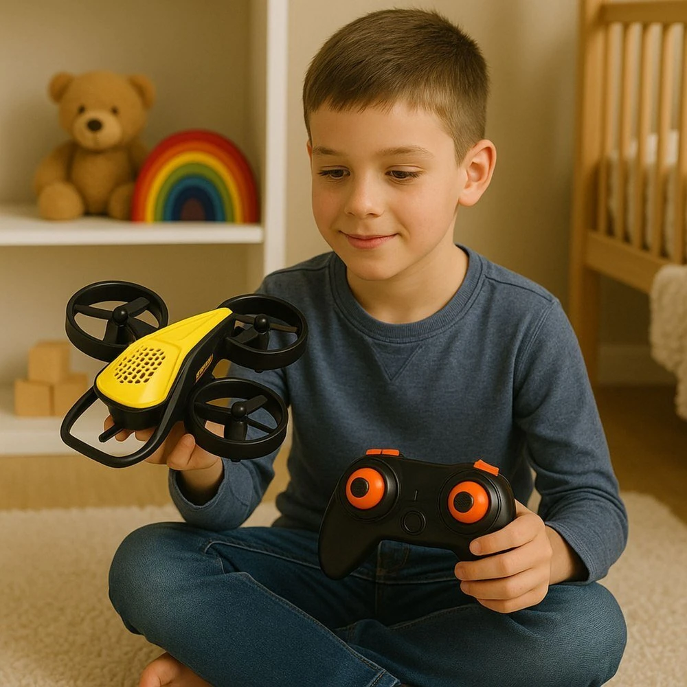 Lean Toys Mini dronas Syma X39 keturių ašių 12.4x10 cm