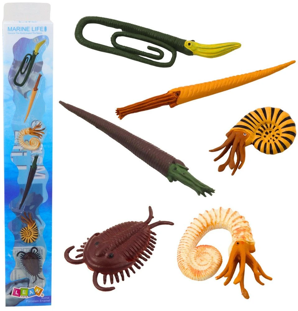 Lean Toys Realistiškos jūros būtybių figūrėlės 6 vnt.