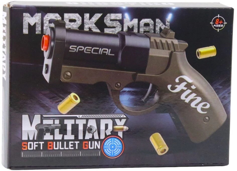 Lean Toys Žaislinis pistoletas Marksman Fine 13.5 cm