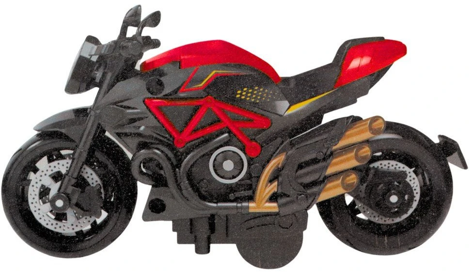 Lean Toys Motociklo modelis surinkimui 1:14 oranžinis