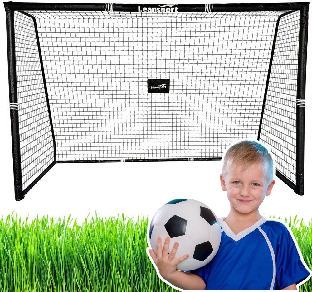 Bramka Vaikiški metaliniai futbolo vartai 180x120x60 cm
