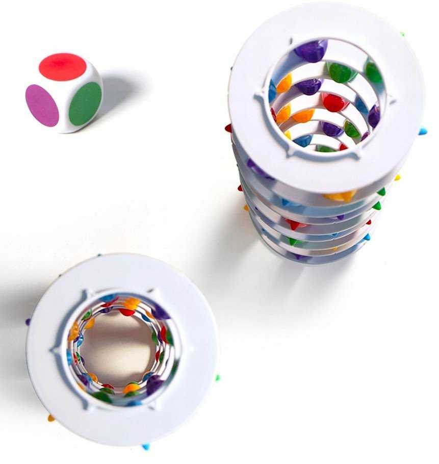 Lean Toys LeanToys Stalo žaidimas „Pingvinai ant bokšto“ nuo 3 metų