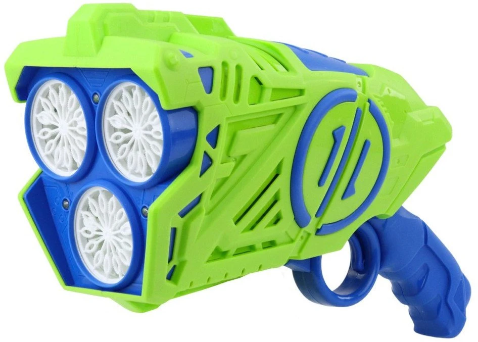 Lean Toys Bburbulų pistoletas su LED šviesomis