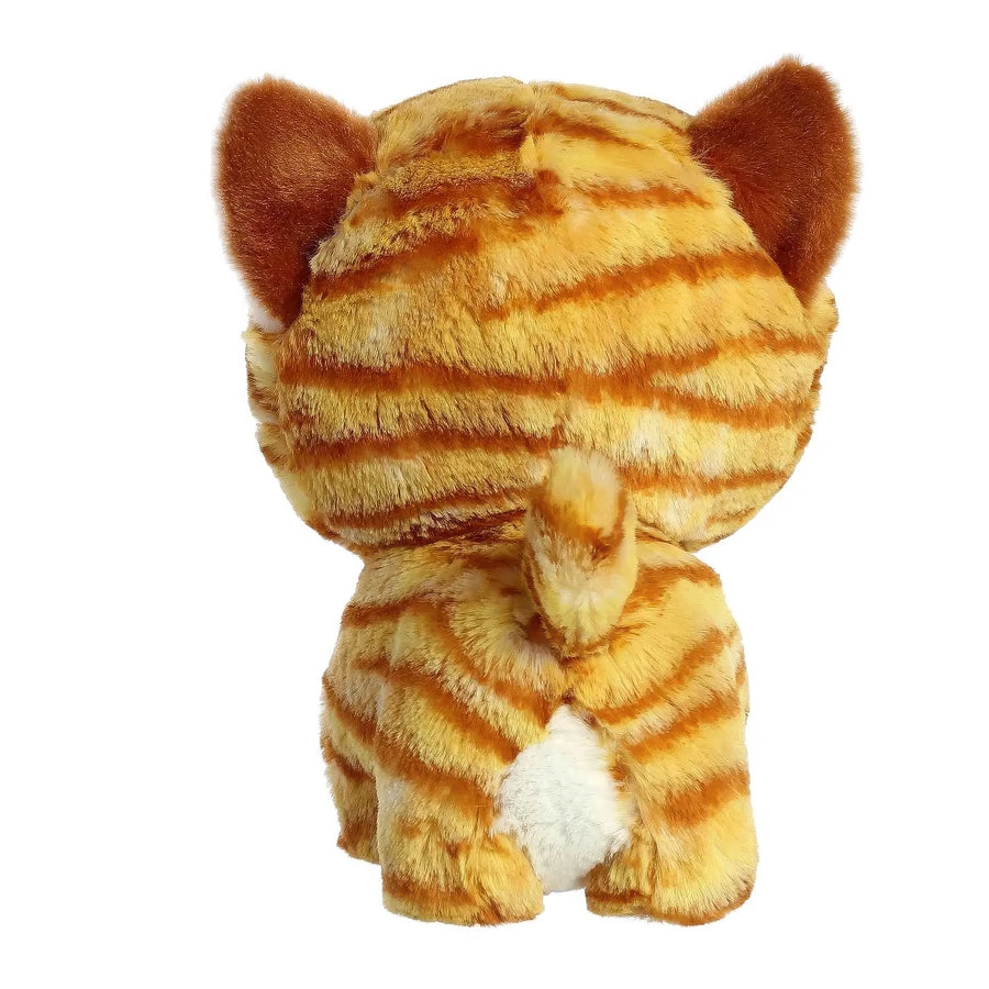 Lean Toys Pliušinis žaislas - dryžuotas katinas, 17 cm