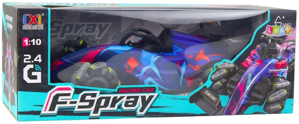 Lean Toys Nuotolinio valdymo lenktynių automobilis F-Purškiklis 1:10