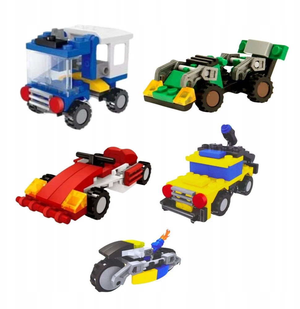 Lean Toys Miesto transporto priemonės 2in1