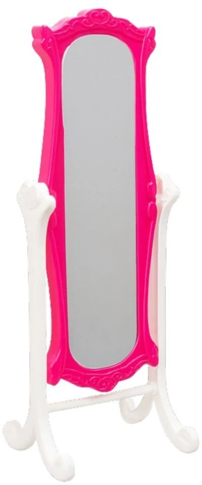 Lean Toys Lėlių baldų komplektas 29 cm lėlėms: spinta ir veidrodis