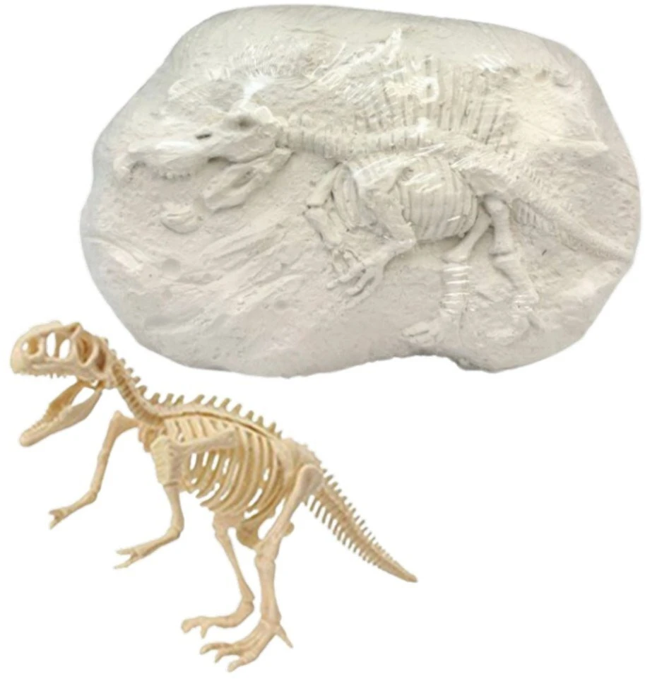 Lean Toys Mažojo paleontologo rinkinys su dinozauro griaučiais