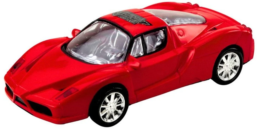 Lean Toys Automobilių žaislų rinkinys su vilkiku ir sportiniu automobiliu