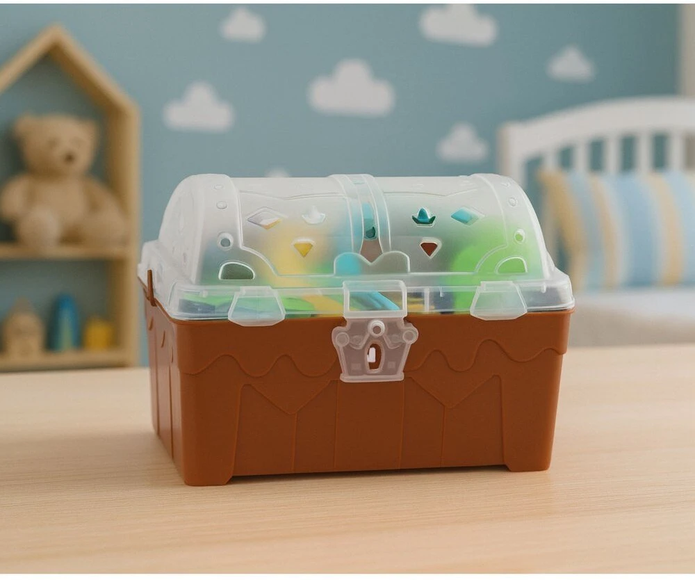 Lean Toys Vandens žaidimų lobio dėžutė 21 dalių