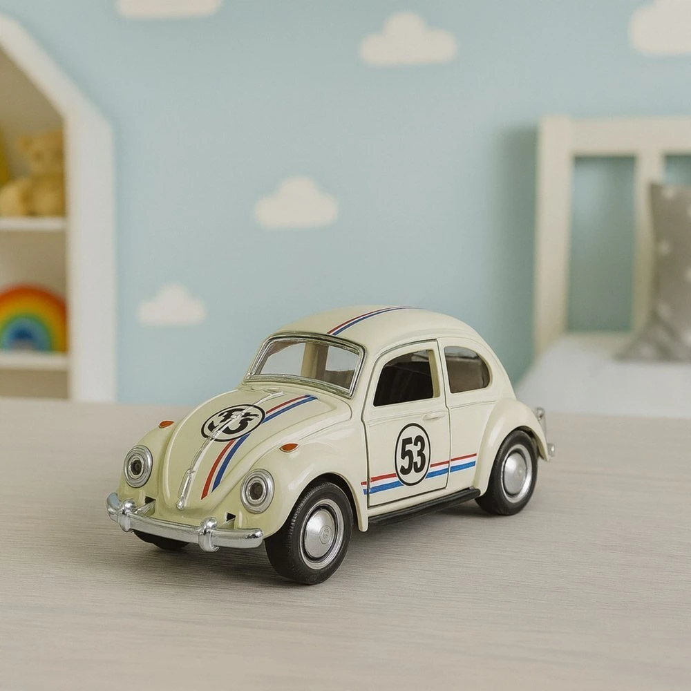 Lean Toys Metalinis klasikinis automobilis 1:32 su atidaromomis durimis