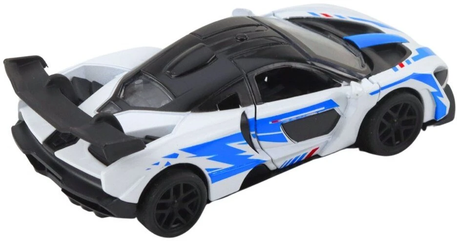 Lean Toys Metalinis sportinis automobilis 1:32 su atidaromomis durimis