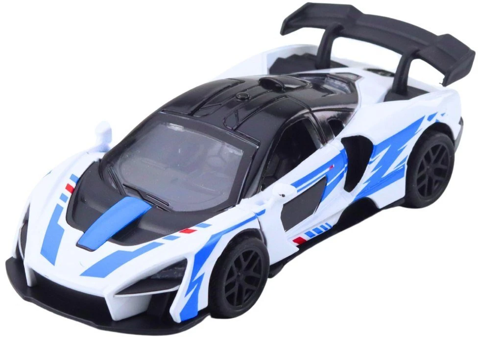 Lean Toys Metalinis sportinis automobilis 1:32 su atidaromomis durimis