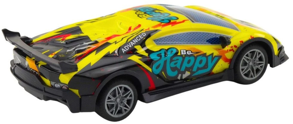 Lean Toys Nuotoliniu būdu valdomas sportinis automobilis 1:22 su LED apšvietimu