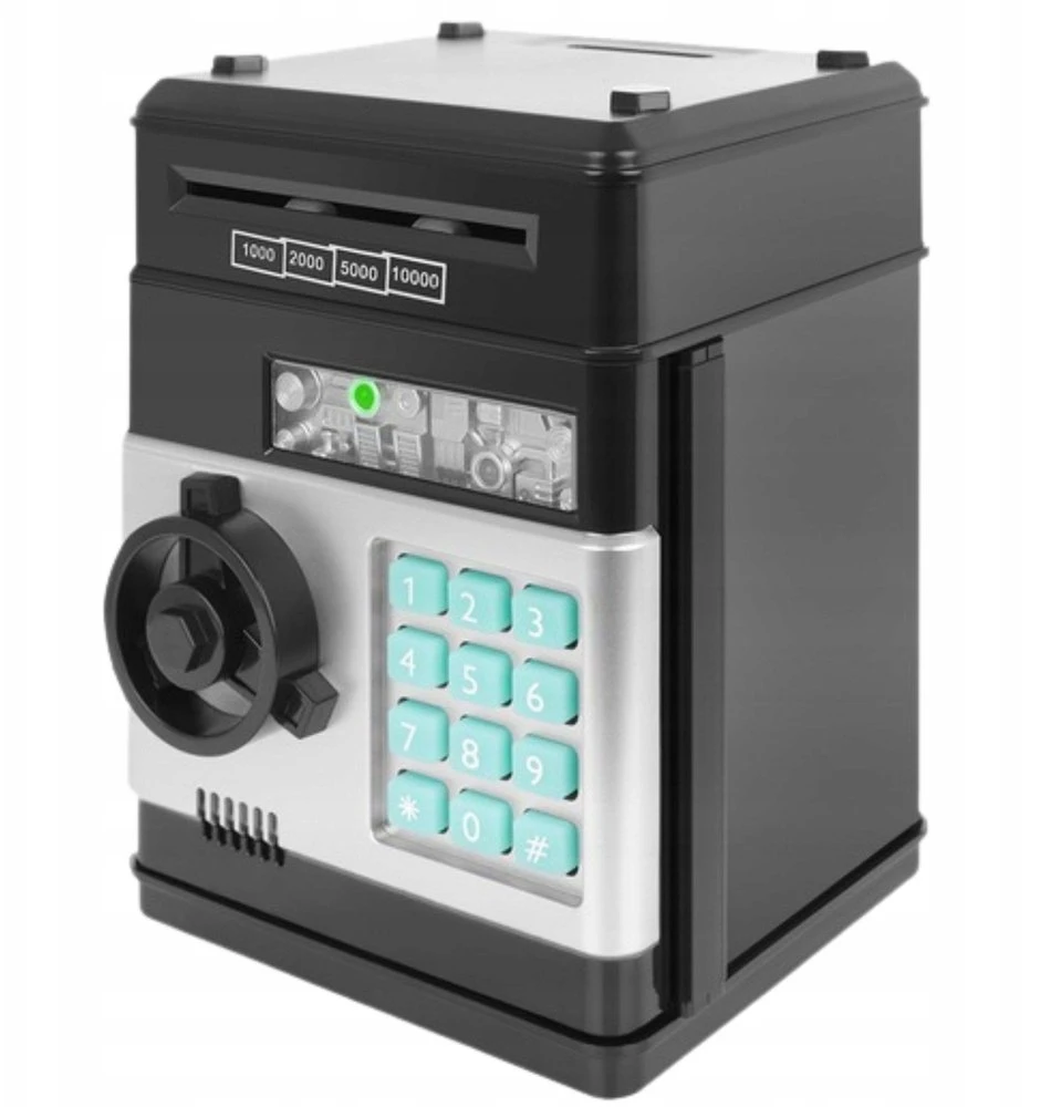 Sejf/ Elektroninė taupyklė vaikams su PIN ir garso efektais