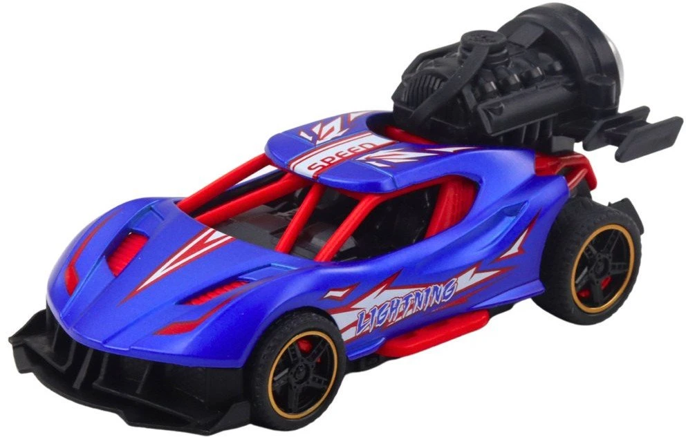 Lean Toys Sportinis automobilis su šviesomis, garsais ir dūmų efektu 1:36