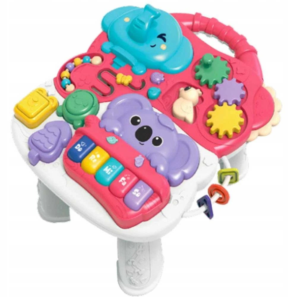 Lean Toys Edukacinis interaktyvus muzikinis stalas vaikams