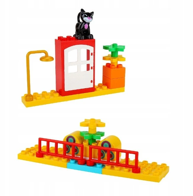 Lean Toys Bounn KONSTRUKCIJOS BLOKAI GERIAUSIA DOVANA VAIKUI DIDELIS KEKO RINKINYS 209 Vnt.