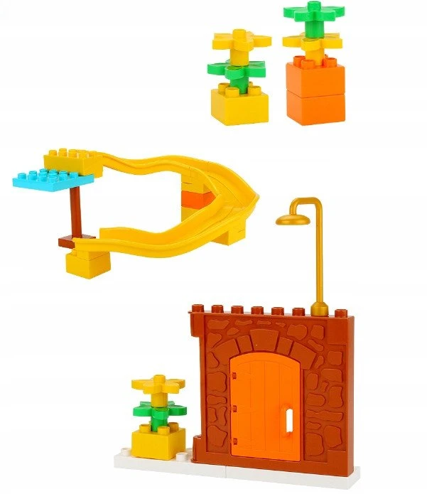 Lean Toys Bounn KONSTRUKCIJOS BLOKAI GERIAUSIA DOVANA VAIKUI DIDELIS KEKO RINKINYS 209 Vnt.