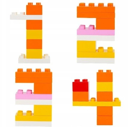 Lean Toys Bounn KONSTRUKCIJOS BLOKAI GERIAUSIA DOVANA VAIKUI DIDELIS KEKO RINKINYS 209 Vnt.