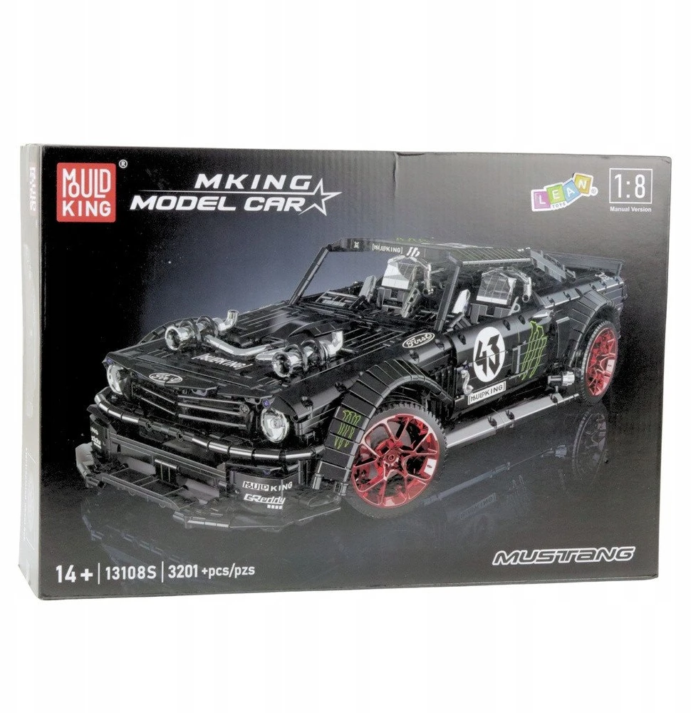 Lean Toys Konstruktorius Mustang Hoonicorn V2, 3201 detalė