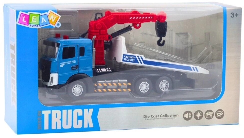 Lean Toys Vilktis su judančiu vilkiku metaline kabina ir šviesos efektais