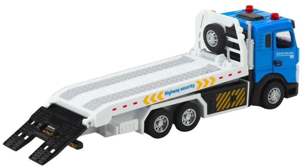 Lean Toys Transportavimo sunkvežimis su judančia platforma ir garsais