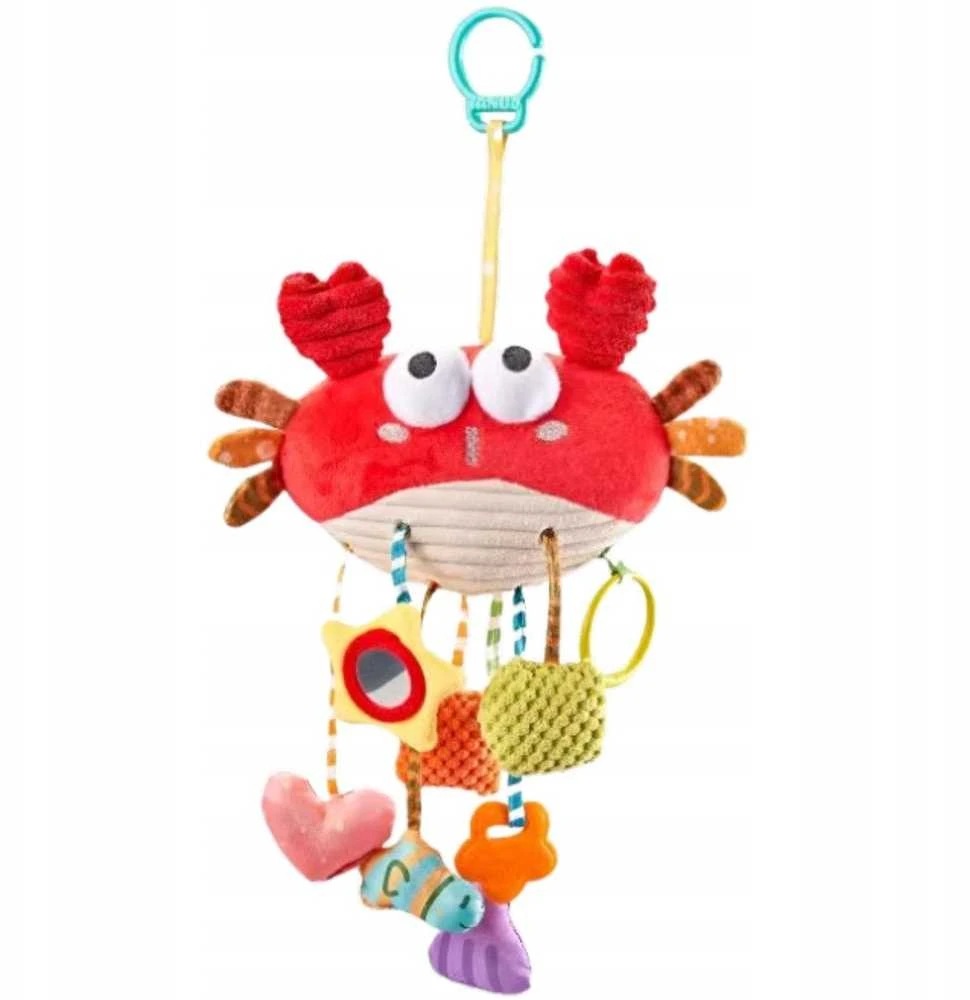 Lean Toys Žaislinis krabas su 9 funkcijomis ir jutikliniu kamuoliu