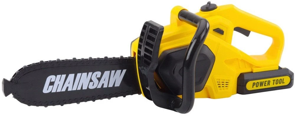 Lean Toys Žaislinis grandininis pjūklas su šviesomis ir garsais, 41 cm