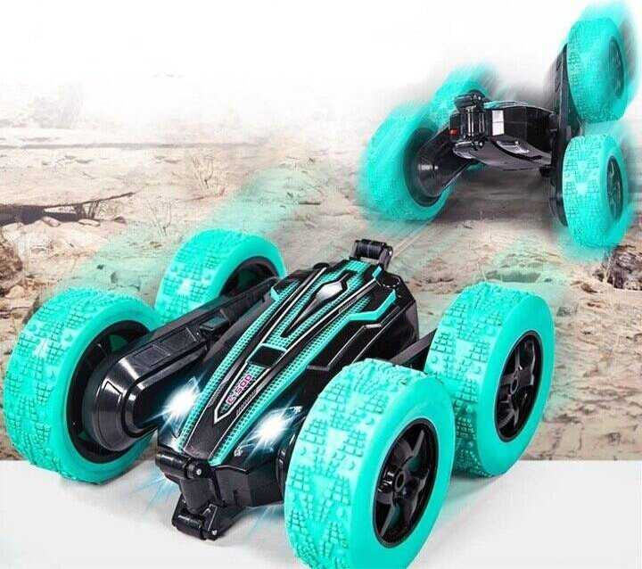 Lean Toys Twister Stunt Car Nuotoliniu būdu valdomas kaskadininkų automobilis