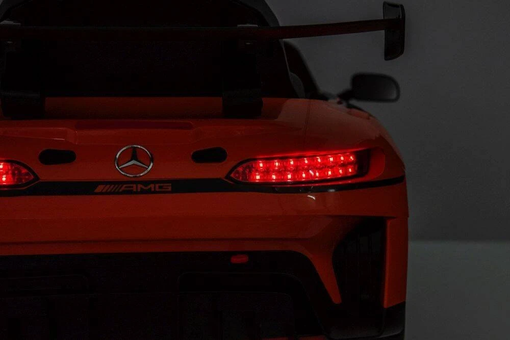 Lean Cars Akumuliatorinis automobilis Mercedes AMG GT3 Oranžinis