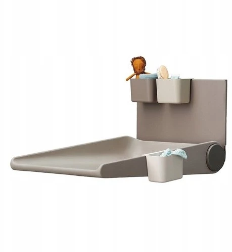 LEANDER WALLY™ - Sieninis persirengimo stalas, CAPPUCCINO