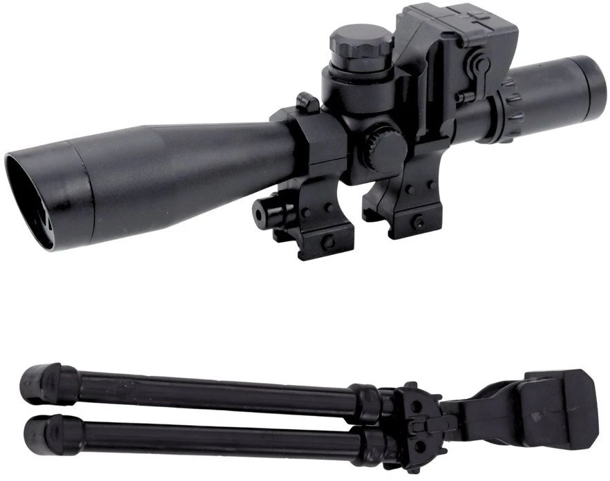 Lean Toys Žaislinis šautuvas AK-528 su šviesos ir garso efektais