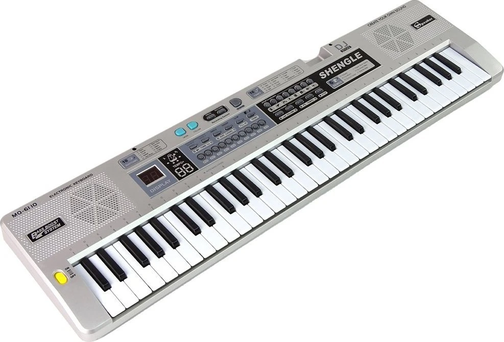 Keyboard Vaikiška klaviatūra Lean Toys MQ-6110 su mikrofonu