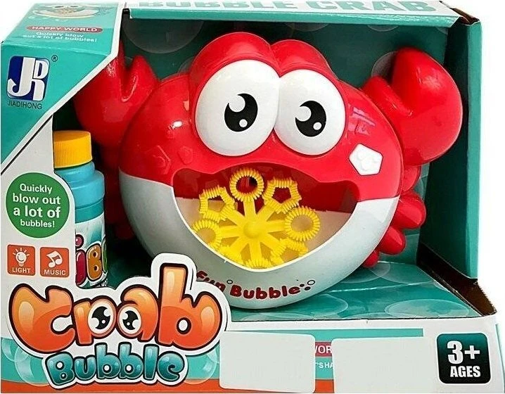 Lean Toys Muilo burbulų mašina su skysčiu